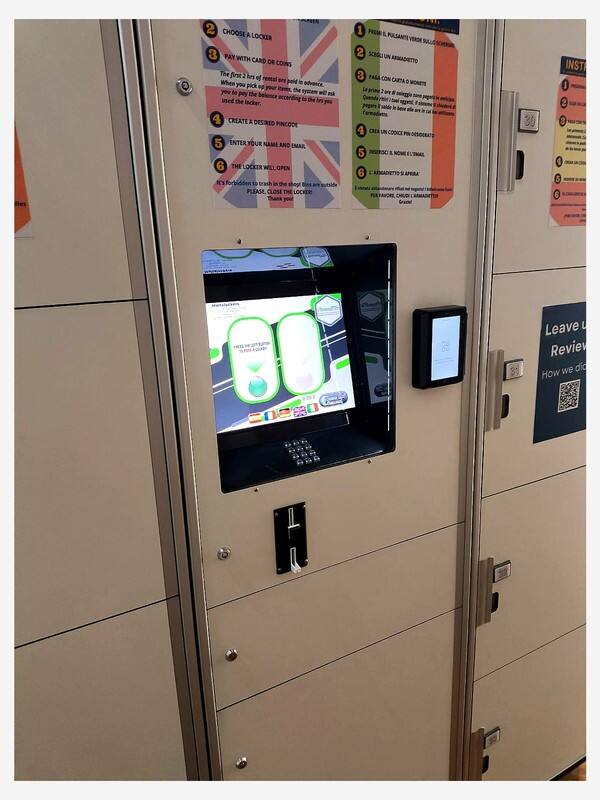 MaltaLockers Gzira payment terminal